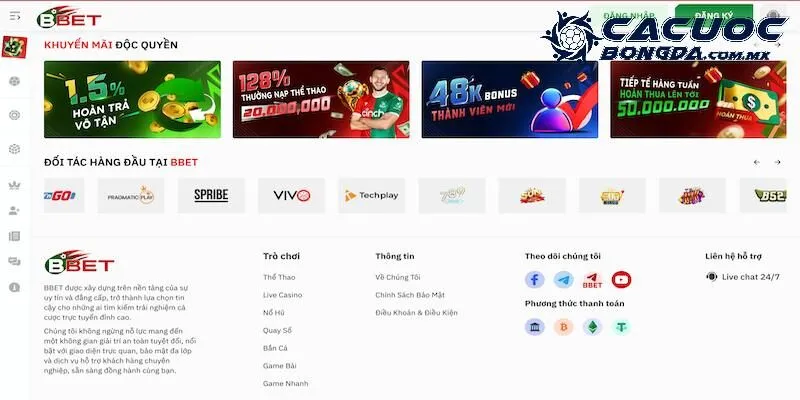 Khuyến mãi hấp dẫn thường xuyên